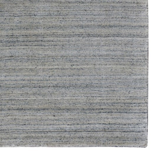Handwoven Viscose Carpet - Light Grey 14