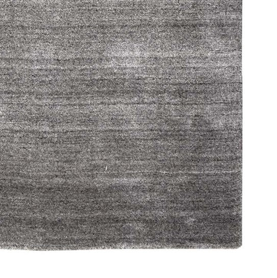 Handwoven Viscose Carpet - Grey Brown 10