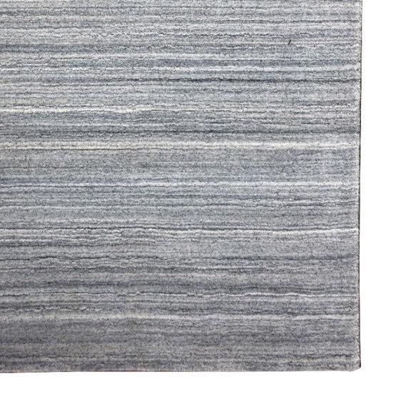 Handwoven Viscose Carpet - Grey 16
